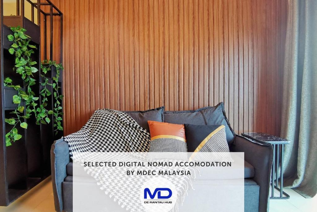 Nowhere 2Br & 2Bath Apartment With Balcony @ Reizz Residences Kuala Lumpur Luaran gambar
